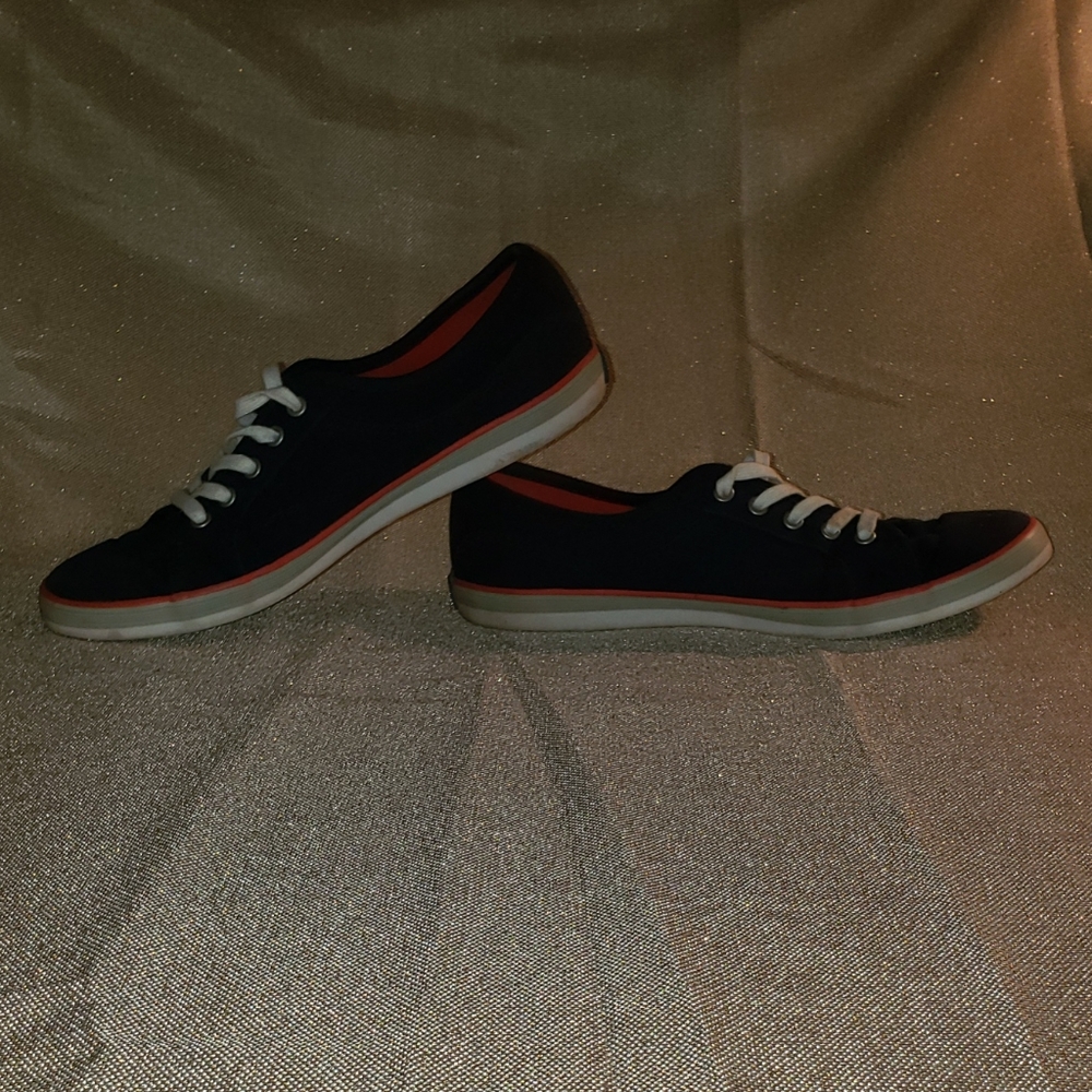 GUC Blue and Red Canvas Keds - Picture 7 of 8
